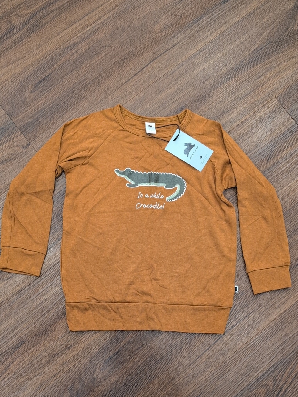 Little & Lively In A While Crocodile Pullover
